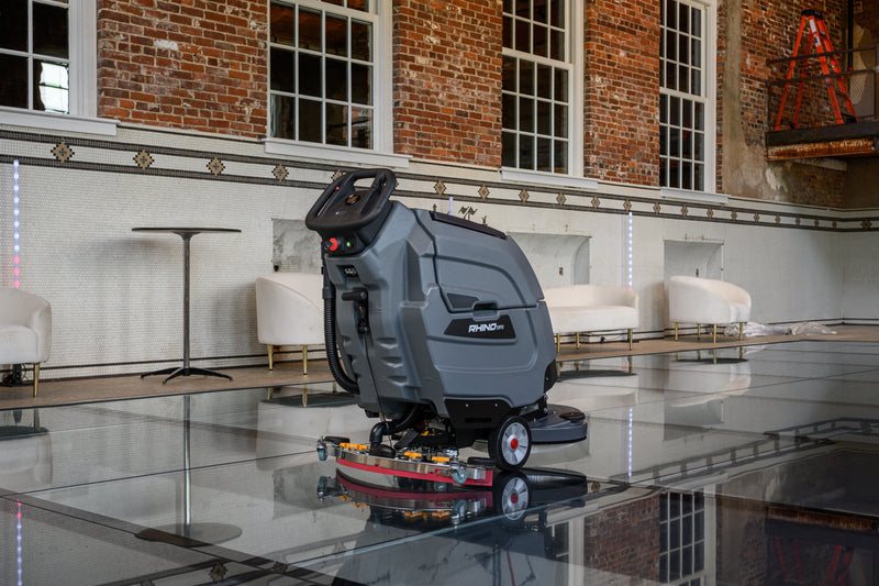 Rhino 19PD 19" Walk-Behind Pad Drive Floor Scrubber