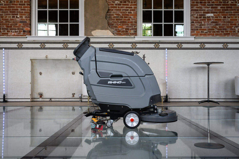 Rhino 19PD 19" Walk-Behind Pad Drive Floor Scrubber