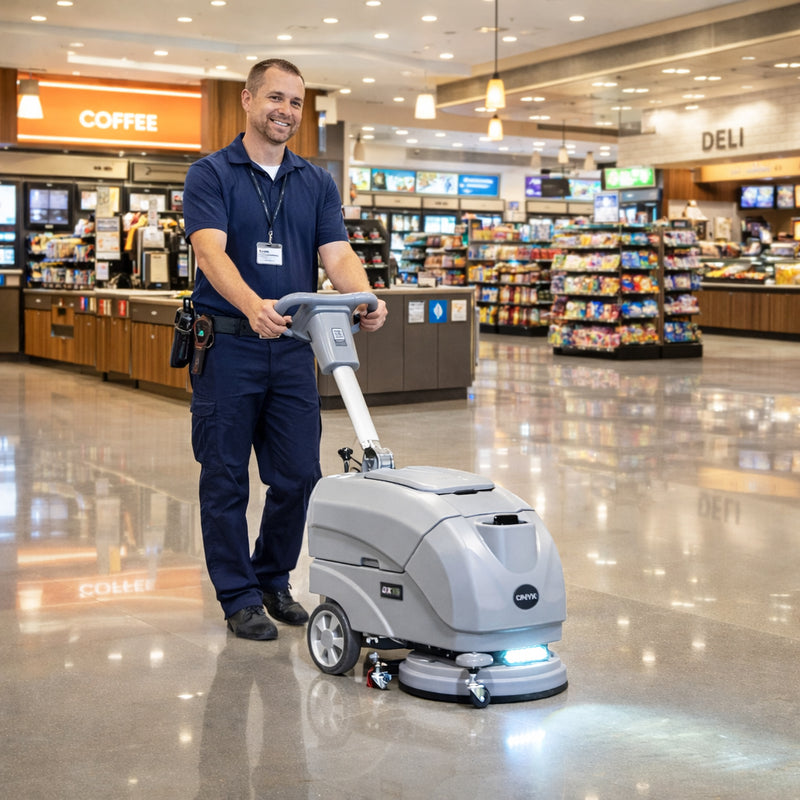Onyx DX15 15" Battery Floor Autoscrubber