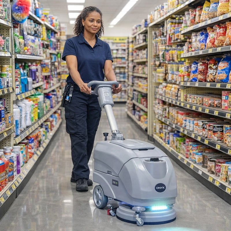 Onyx DX15 15" Battery Floor Autoscrubber