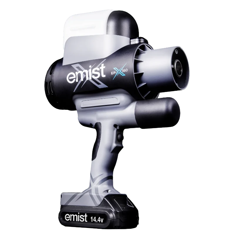 EMist EPIX360 Cordless Handheld Electrostatic Disinfectant Sprayer