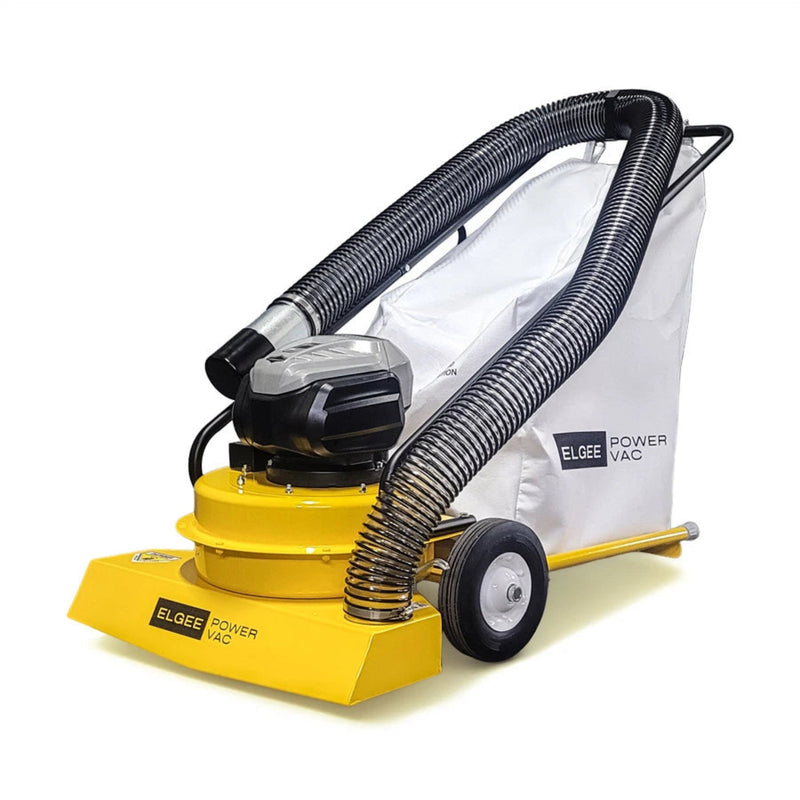 Elgee Power Vac Lithium Ion Cordless 30" Large Area Litter & Debris Vacuum Cleaner