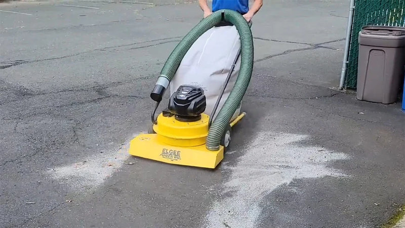 Elgee Power Vac Lithium Ion Cordless 30" Large Area Litter & Debris Vacuum Cleaner