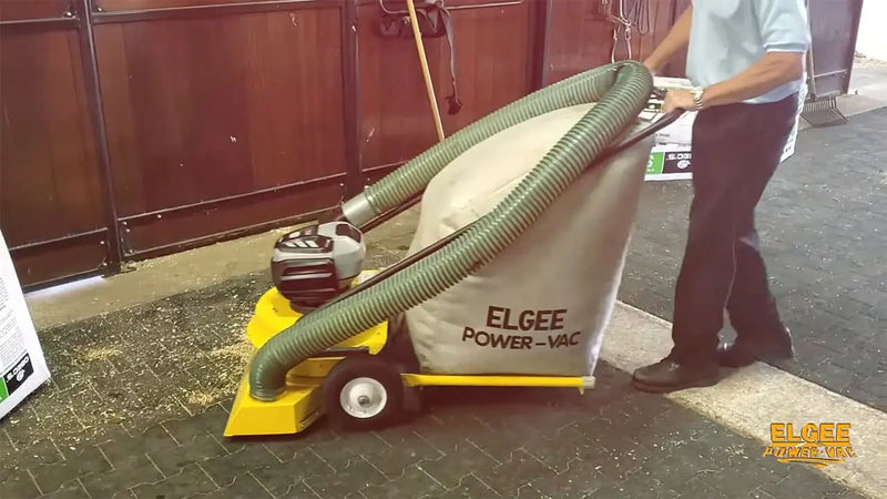 Elgee Power Vac Lithium Ion Cordless 30" Large Area Litter & Debris Vacuum Cleaner