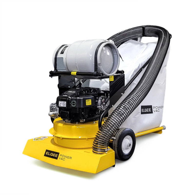 Elgee Power Vac Propane Cordless 30" Large Area Litter & Debris Vacuum Cleaner