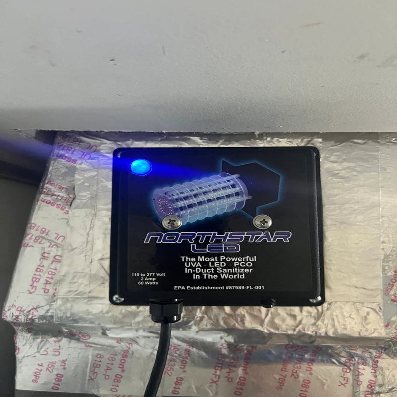 International Ozone NorthStar In-Duct LED HVAC Air Purification System NS-LED