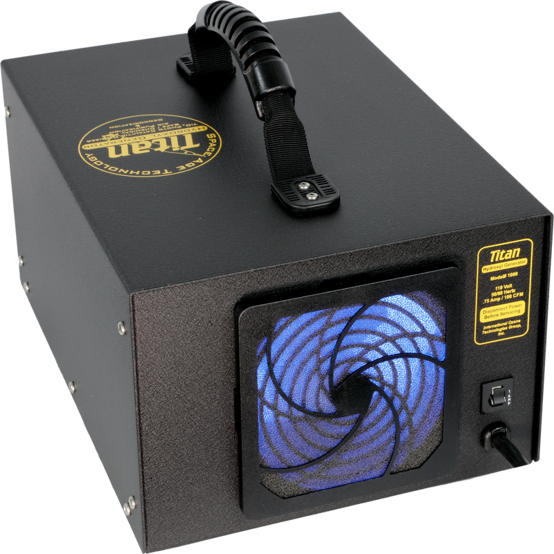 International Ozone Titan 1000 TiO2 Photocatalytic Hydroxyl Generator 10,000 Cu Ft TI-1000