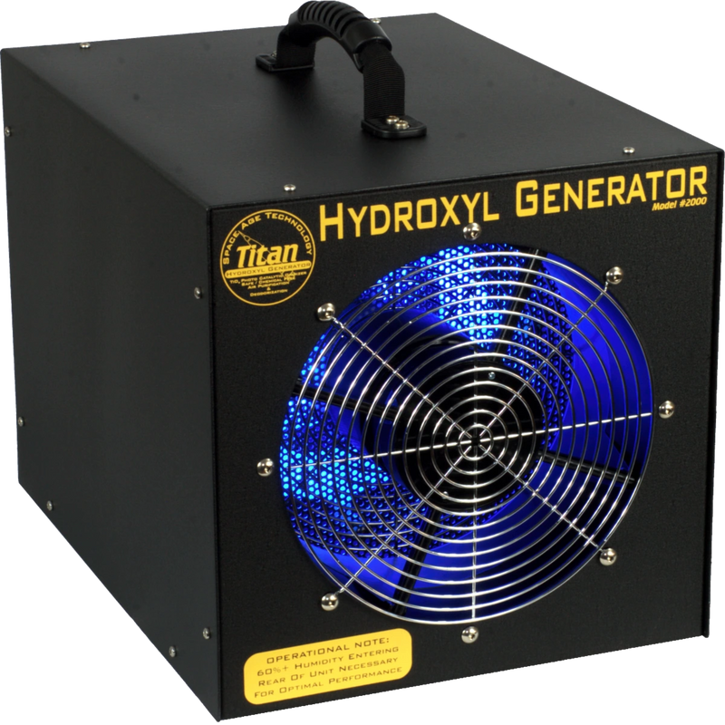 International Ozone Titan 2000 Hydroxyl Generator with Hydroxyl Maximizer 20,000 Cu Ft TI-2000