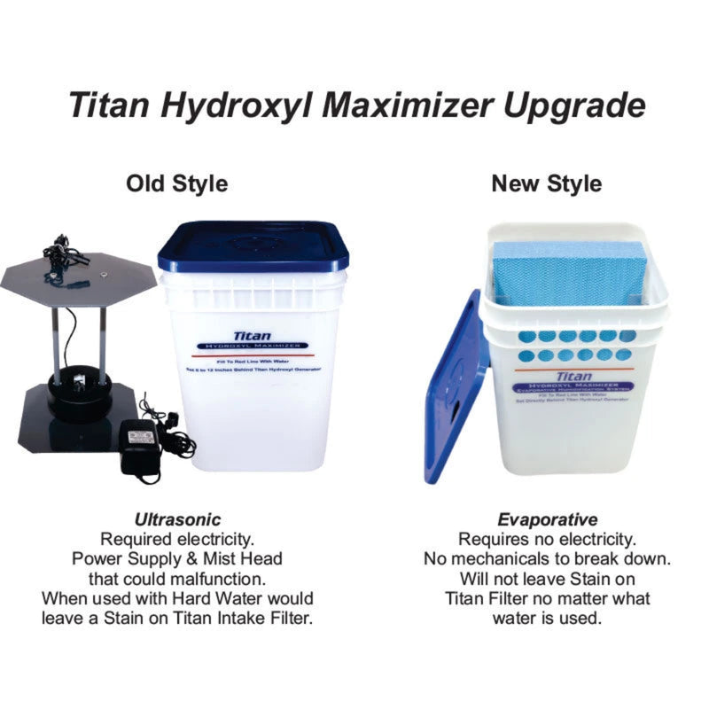International Ozone Titan Hydroxyl Maximizer Evaporative Cold Vapor Injector HM-1