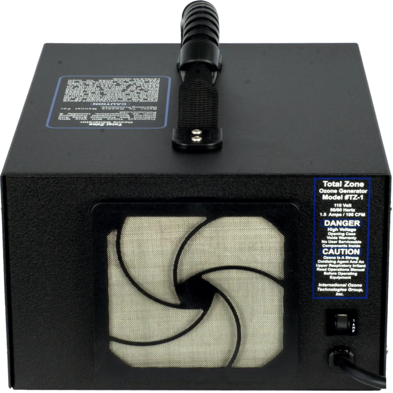 International Ozone Total Zone TZ-1 Ozone Generator 1,500 mg/hr Up to 6,000 sq/ft