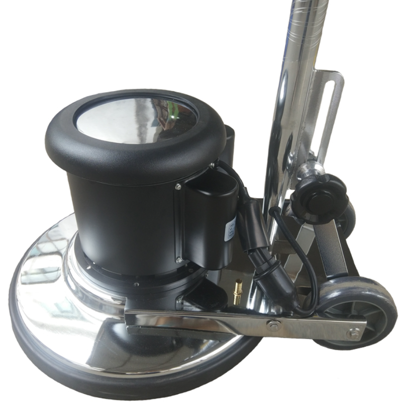 1.5HP 17" Floor Polishing Machine, Multifunctional Floor Buffer & Scrubber for Carpet Cleaning & Floor Waxing