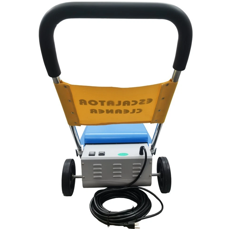 220V 1500W Walk-Behind Escalator Cleaning Machine 20L Floor Cleaner Brush Burnishing Power Floor Scrubber