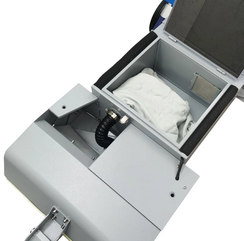 220V 1500W Walk-Behind Escalator Cleaning Machine 20L Floor Cleaner Brush Burnishing Power Floor Scrubber