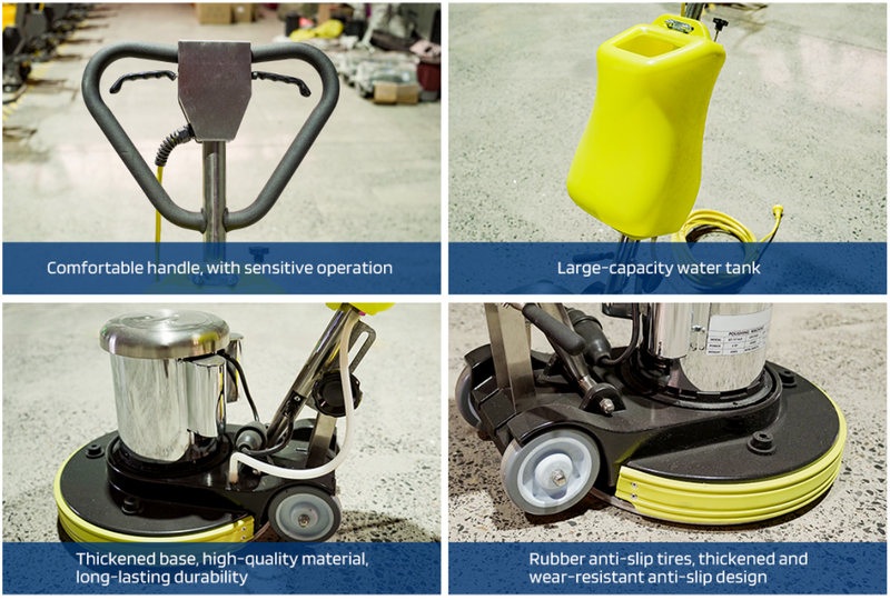 Multi-Disc Burnisher Polished Porcelain Floor Tile Terrazzo Marble Floor Polishing and Waxing Machine