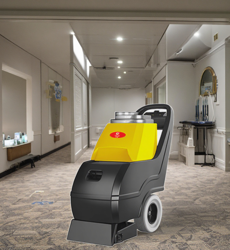Commercial Hotel Room Cleaning Equipment Electric Walk-Along Carpet Extractor Cleaning Machine Housekeeping