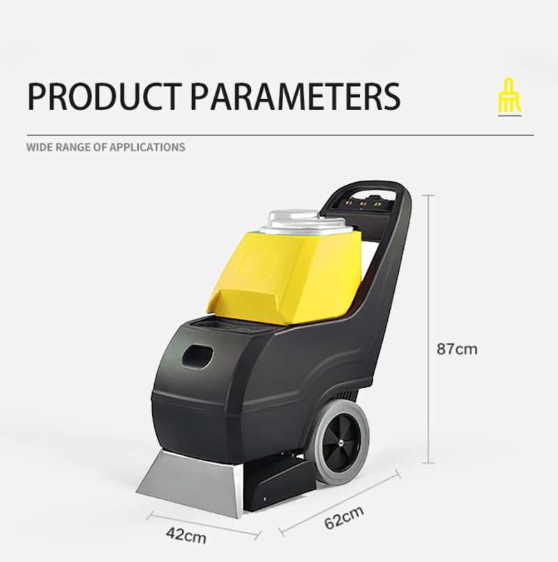 Commercial Hotel Room Cleaning Equipment Electric Walk-Along Carpet Extractor Cleaning Machine Housekeeping