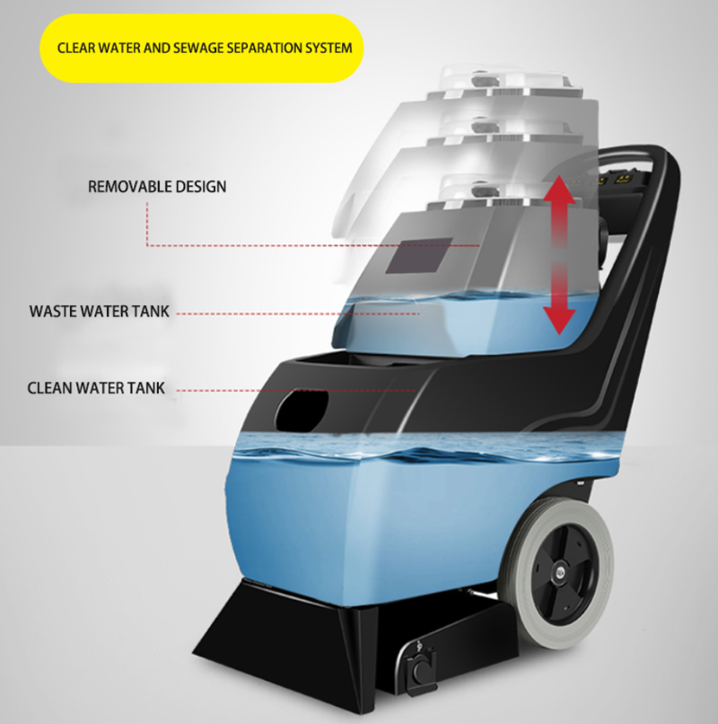 Commercial Hotel Room Cleaning Equipment Electric Walk-Along Carpet Extractor Cleaning Machine Housekeeping