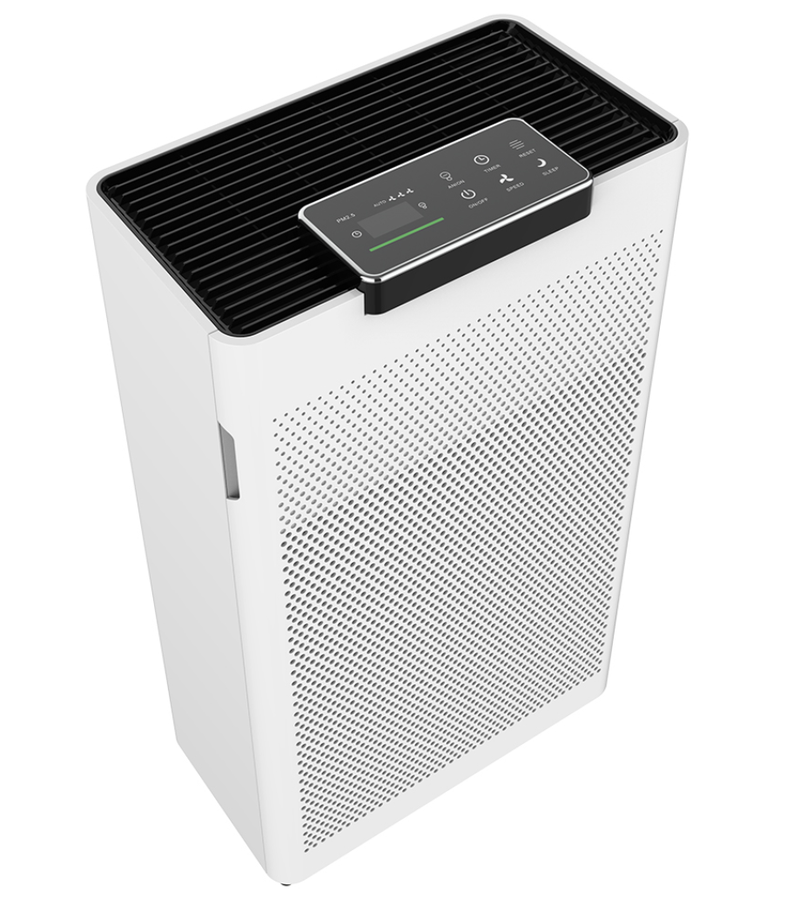 Portable Electric Plastic Air Purifier Touch Control Smart HEPA H13 Active Carbon WiFi Remote Control Dust Sensor