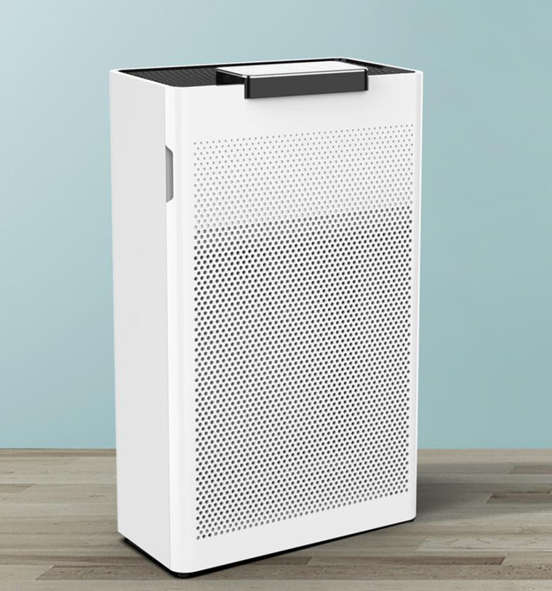 Portable Electric Plastic Air Purifier Touch Control Smart HEPA H13 Active Carbon WiFi Remote Control Dust Sensor