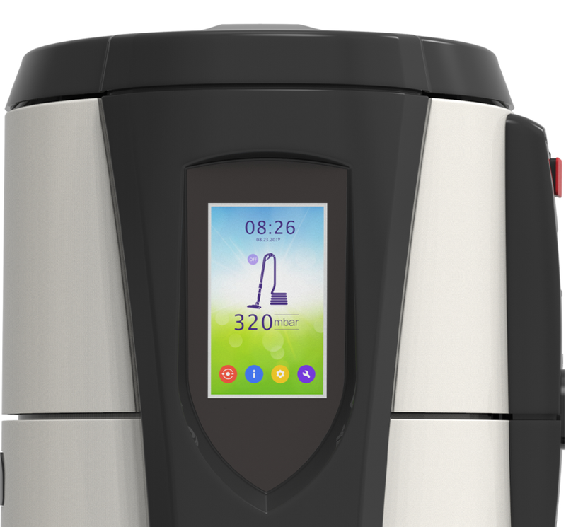 Easy Use Central Vacuum Cleaner System Inlet Low-Noise Mode for Smart Residences High-End Hotels Nighttime Cleaning