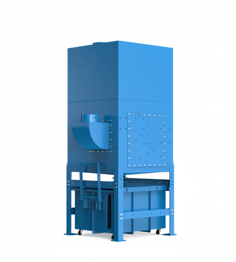 5-10Um Industrial Wet Air Scrubber Dust Purification Grinding Polishing Smoke Collector System